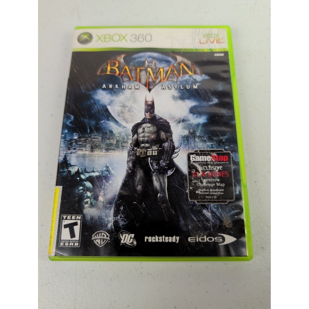 Batman Arkham Asylum Xbox 360 Complete In Box